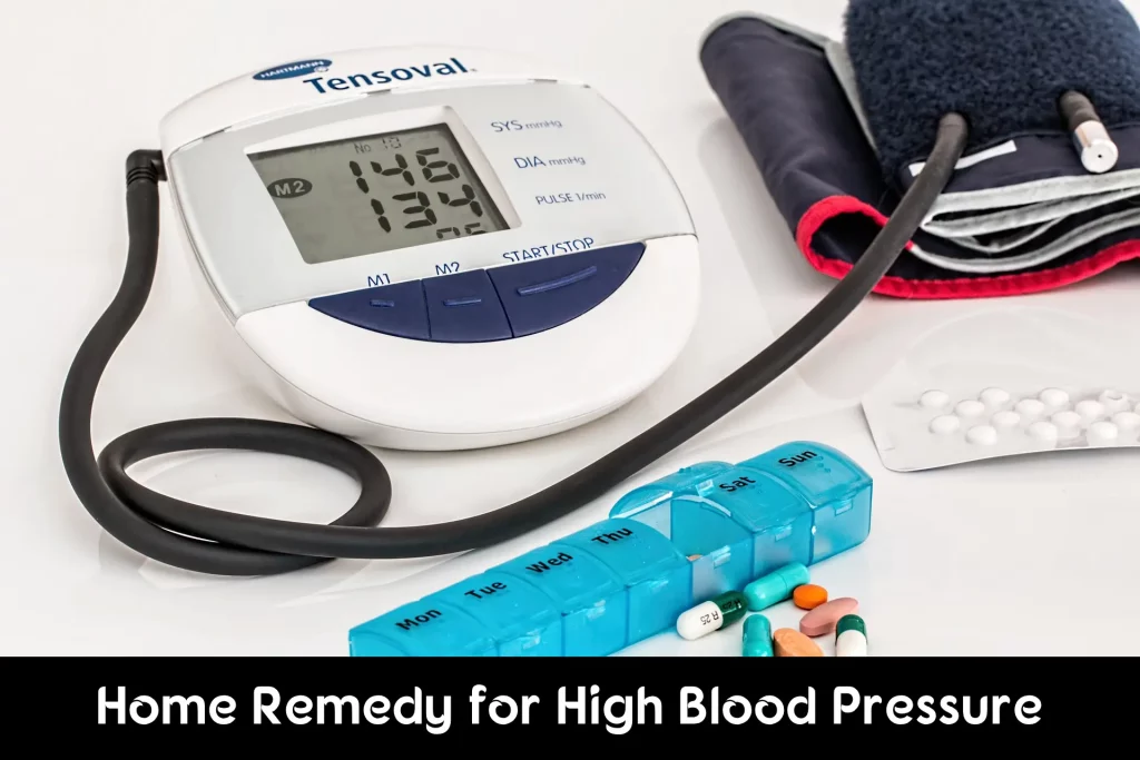 What Home Remedy for High Blood Pressure